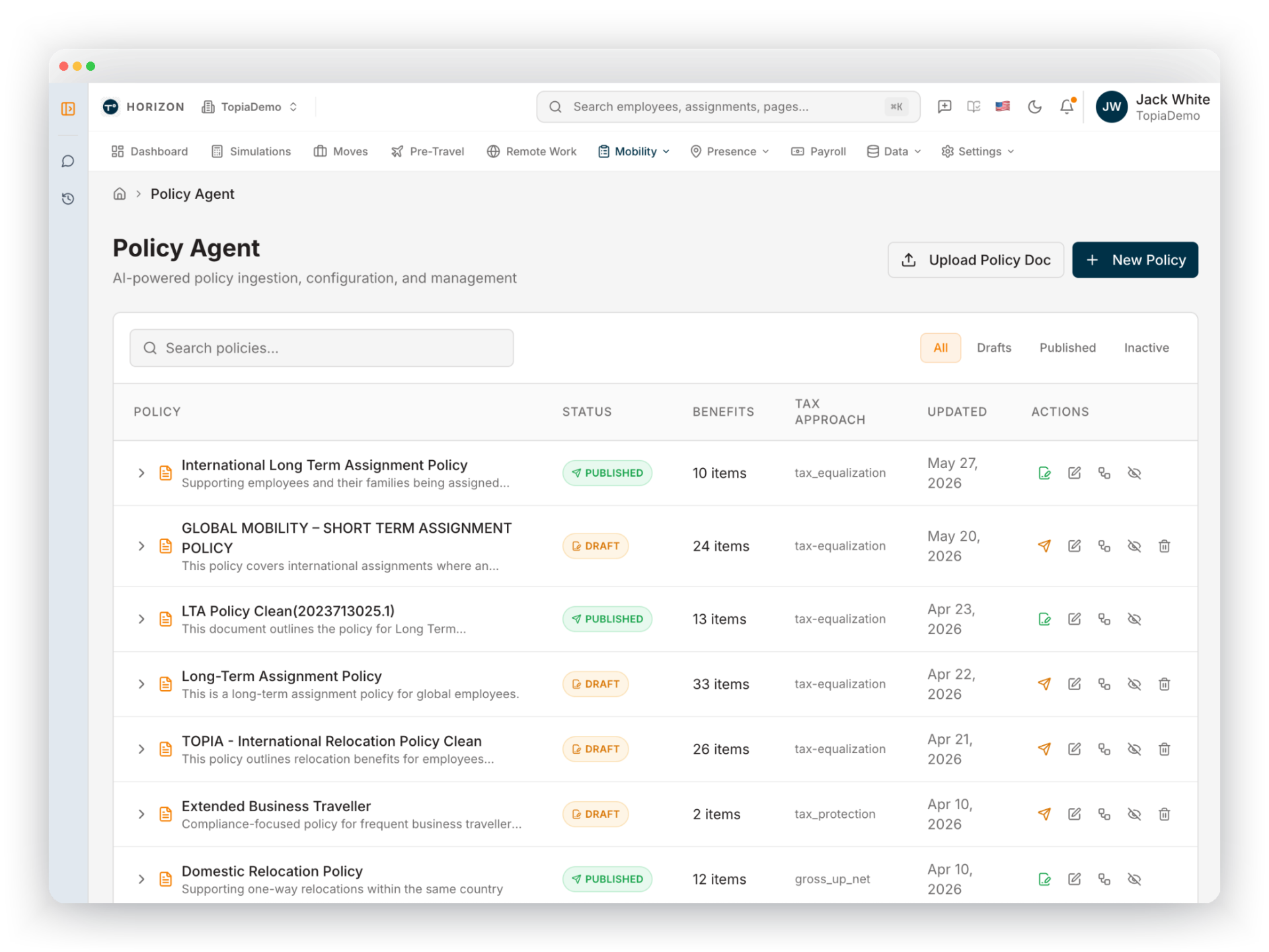 AI-Assisted Policy Agent